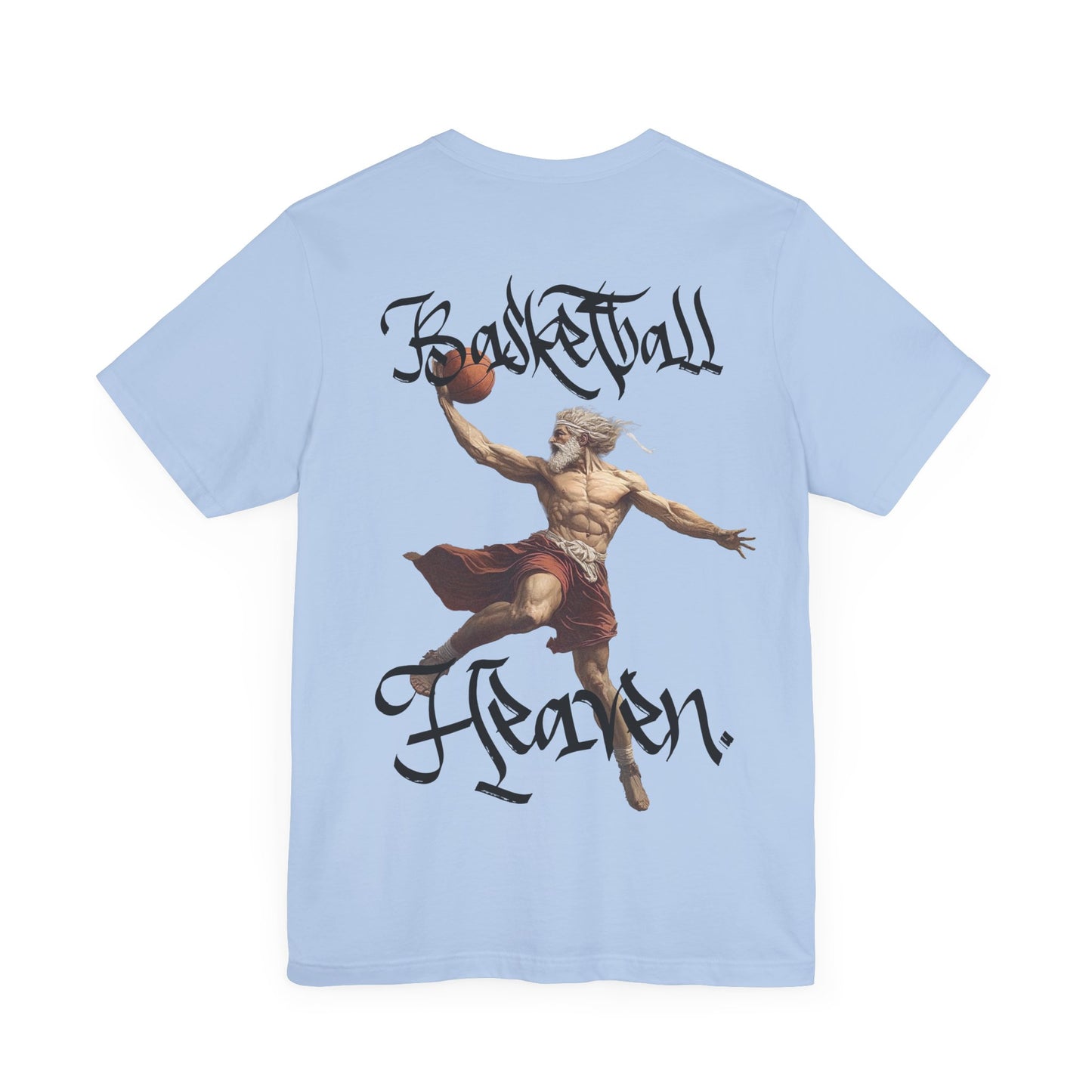 Basketball Heaven Greek God Unisex Jersey Short Sleeve Tee