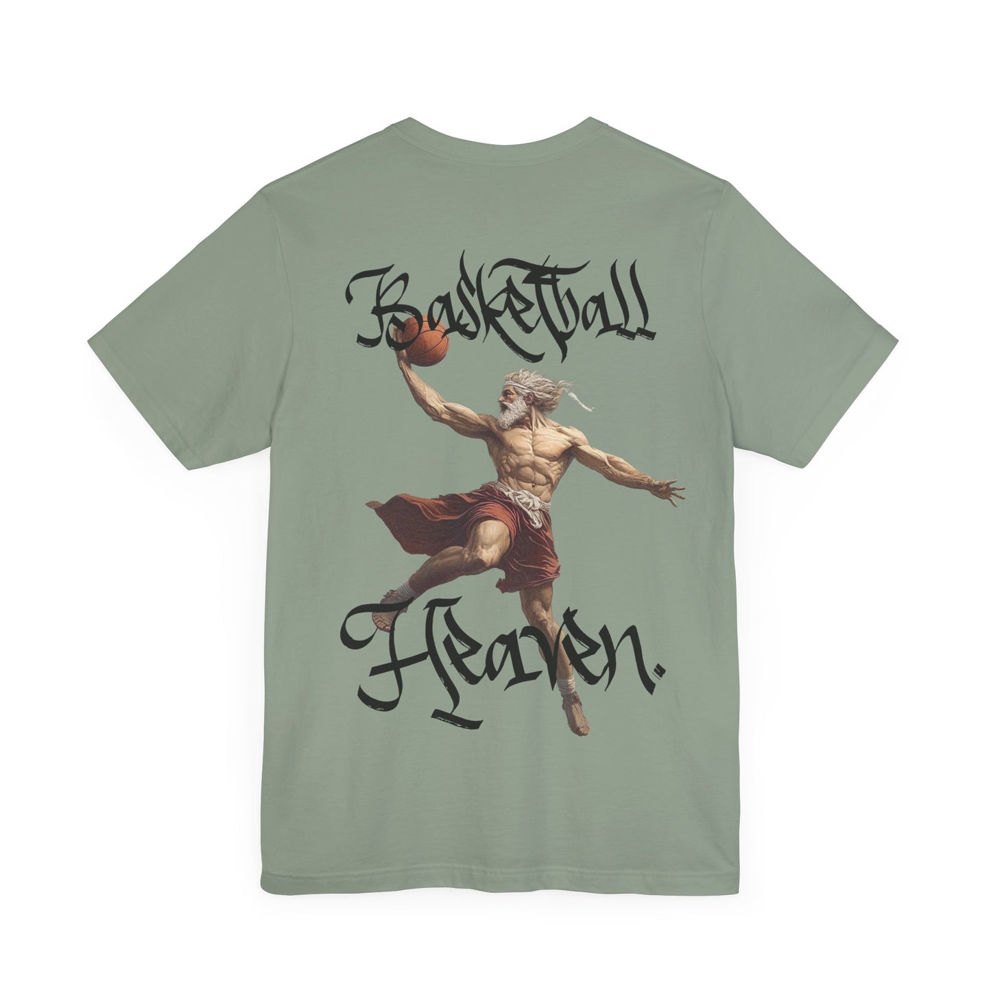 Basketball Heaven Greek God Unisex Jersey Short Sleeve Tee