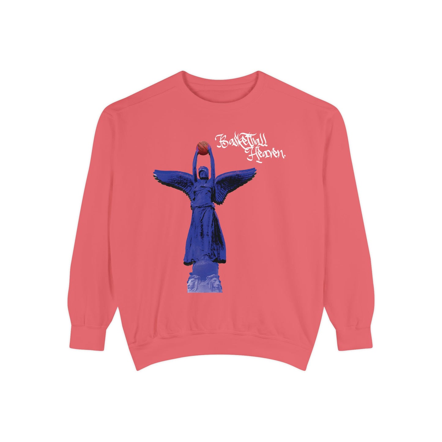 Basketball Heaven Unisex Garment-Dyed Sweatshirt