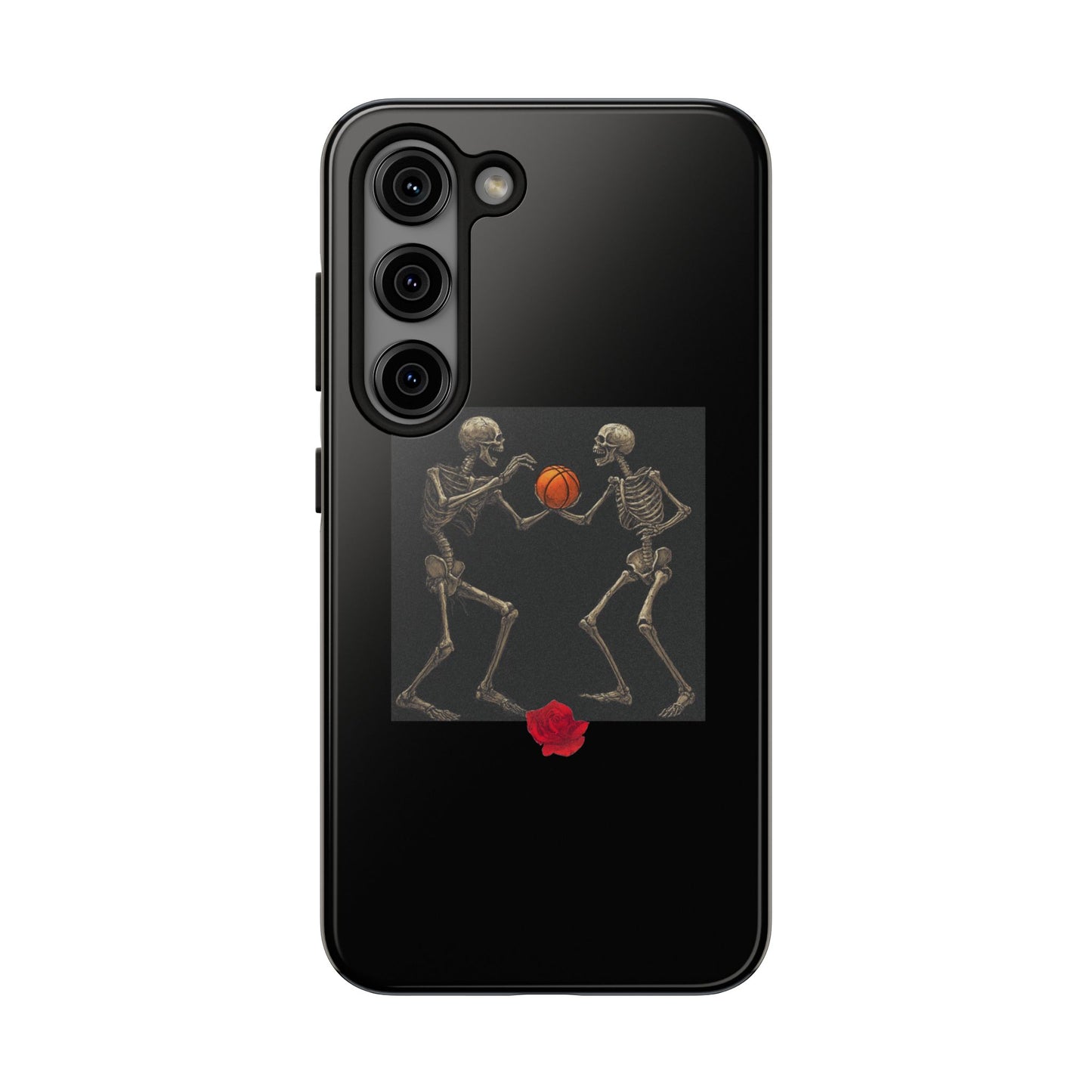 Basketball Heaven Skeleton Phone Case