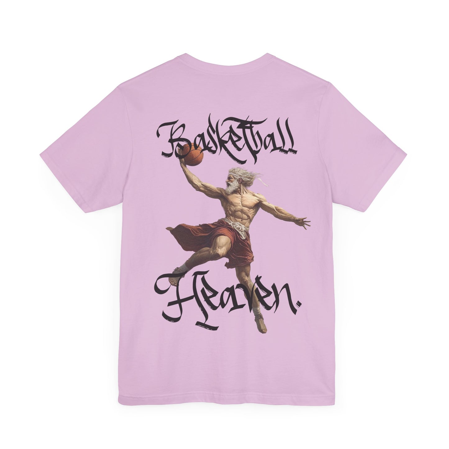 Basketball Heaven Greek God Unisex Jersey Short Sleeve Tee