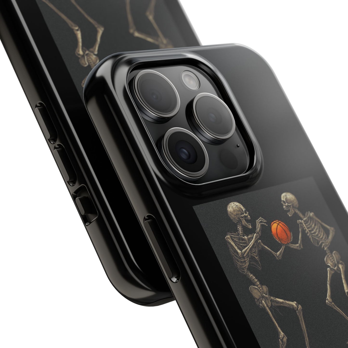 Basketball Heaven Skeleton Phone Case