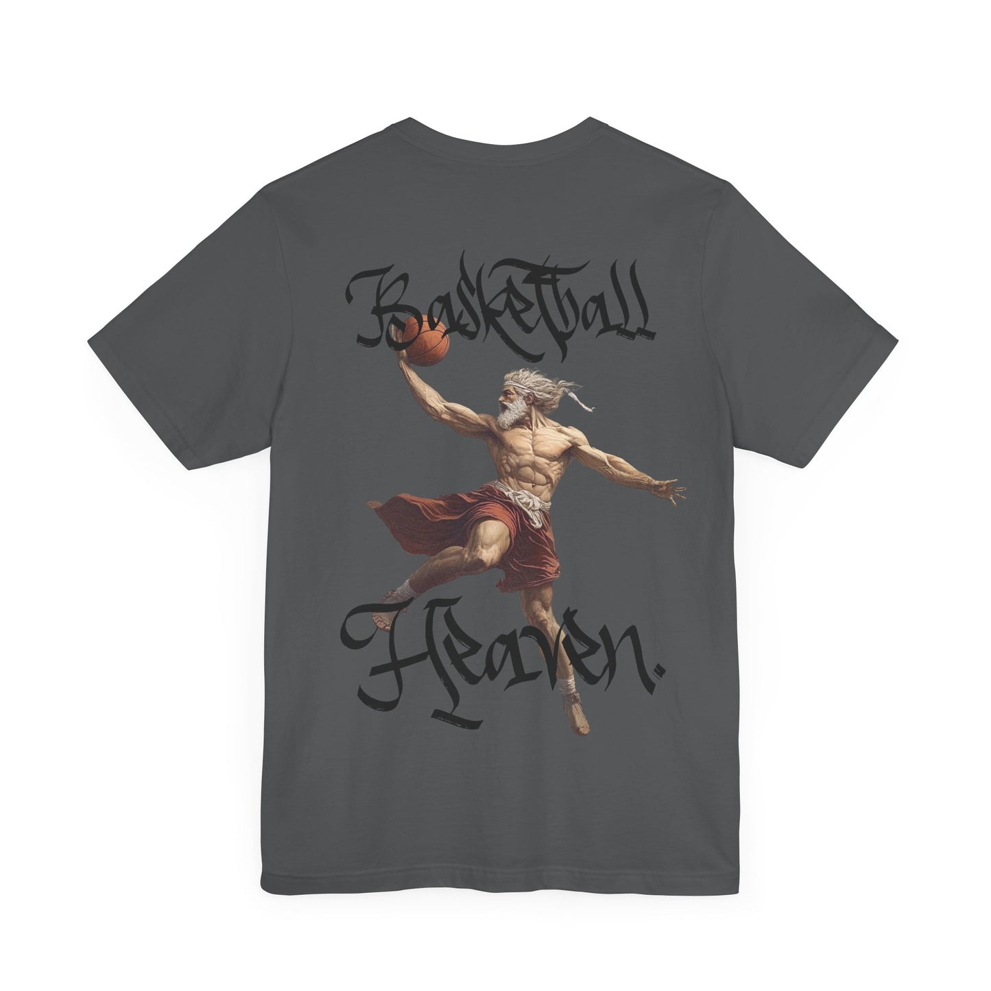 Basketball Heaven Greek God Unisex Jersey Short Sleeve Tee