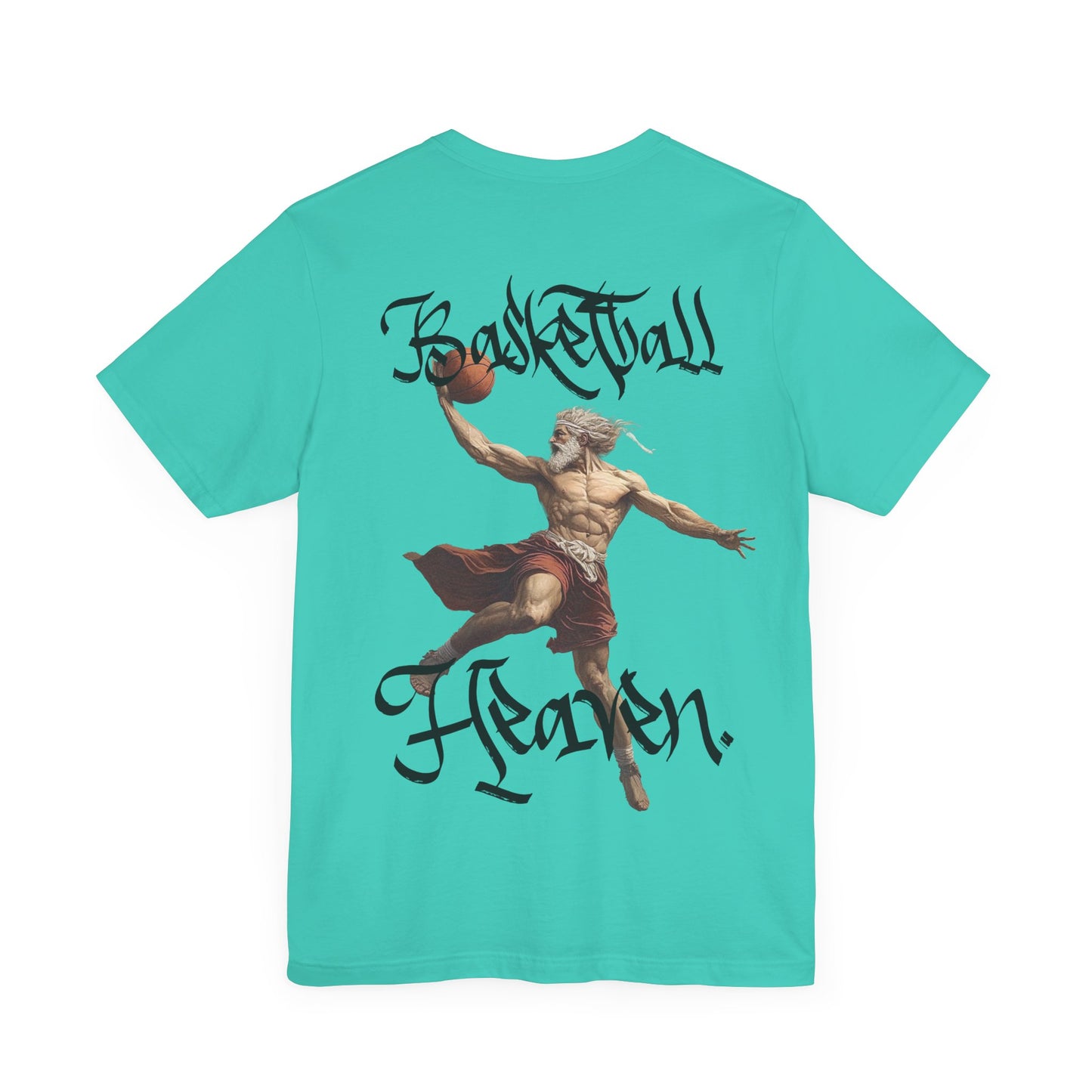 Basketball Heaven Greek God Unisex Jersey Short Sleeve Tee