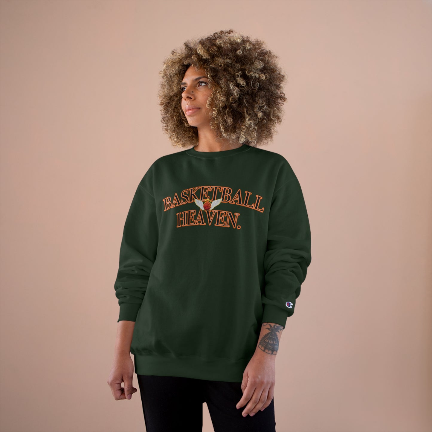 Basketball Heaven Logo Champion Sweatshirt