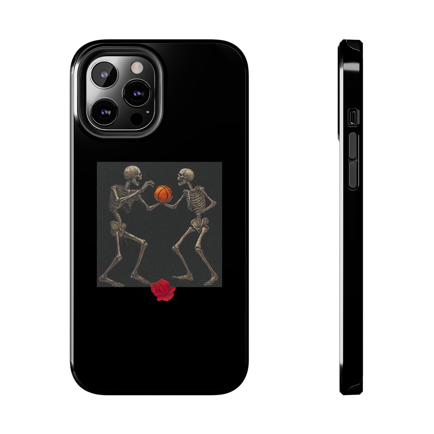 Basketball Heaven Skeleton Phone Case