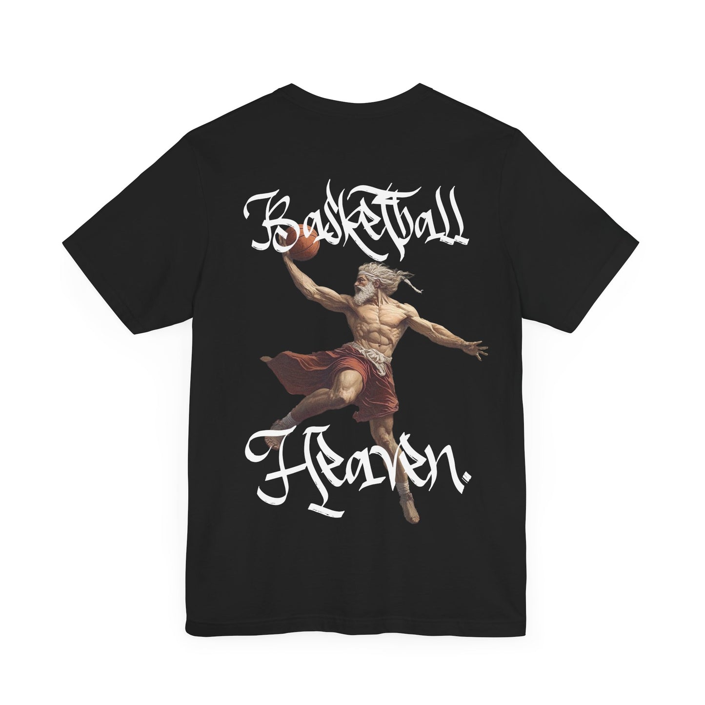 Basketball Heaven Greek God Unisex Jersey Short Sleeve Tee