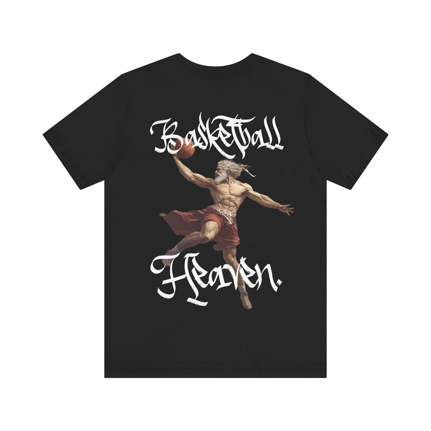 Basketball Heaven Greek God Unisex Jersey Short Sleeve Tee