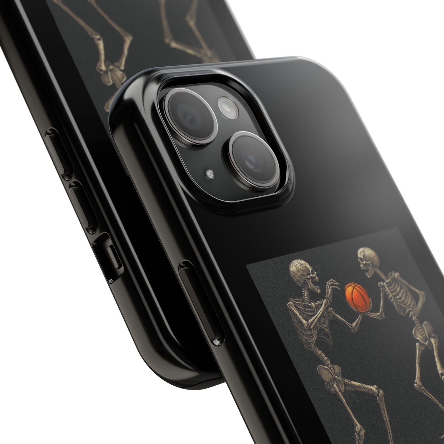 Basketball Heaven Skeleton Phone Case