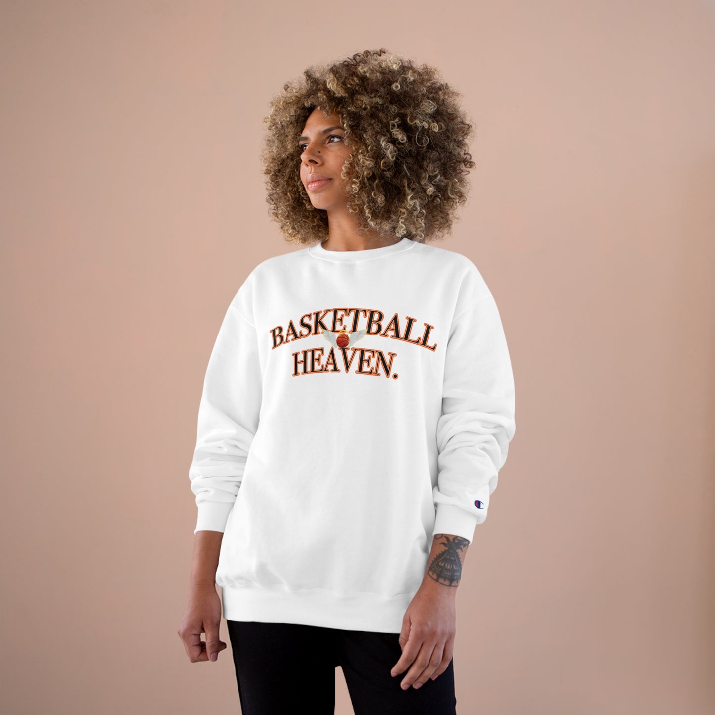 Basketball Heaven Logo Champion Sweatshirt