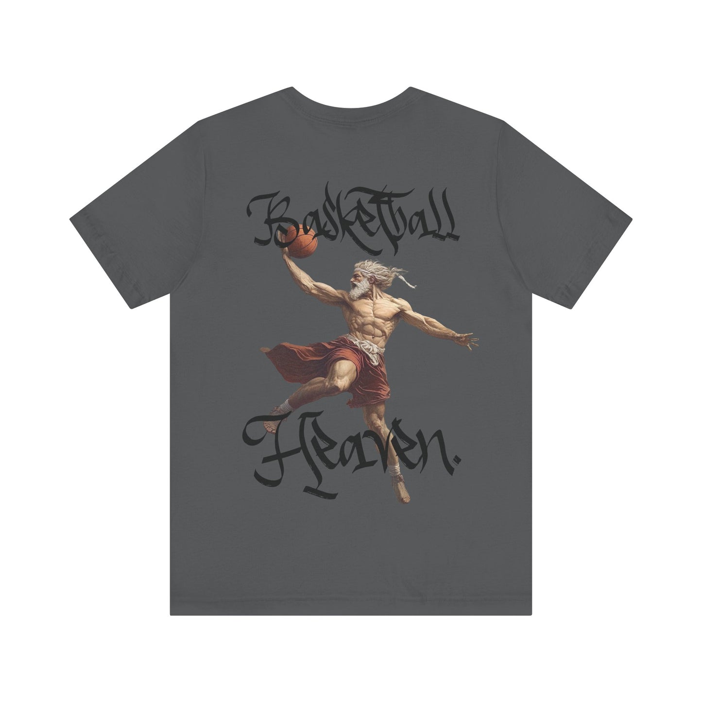 Basketball Heaven Greek God Unisex Jersey Short Sleeve Tee