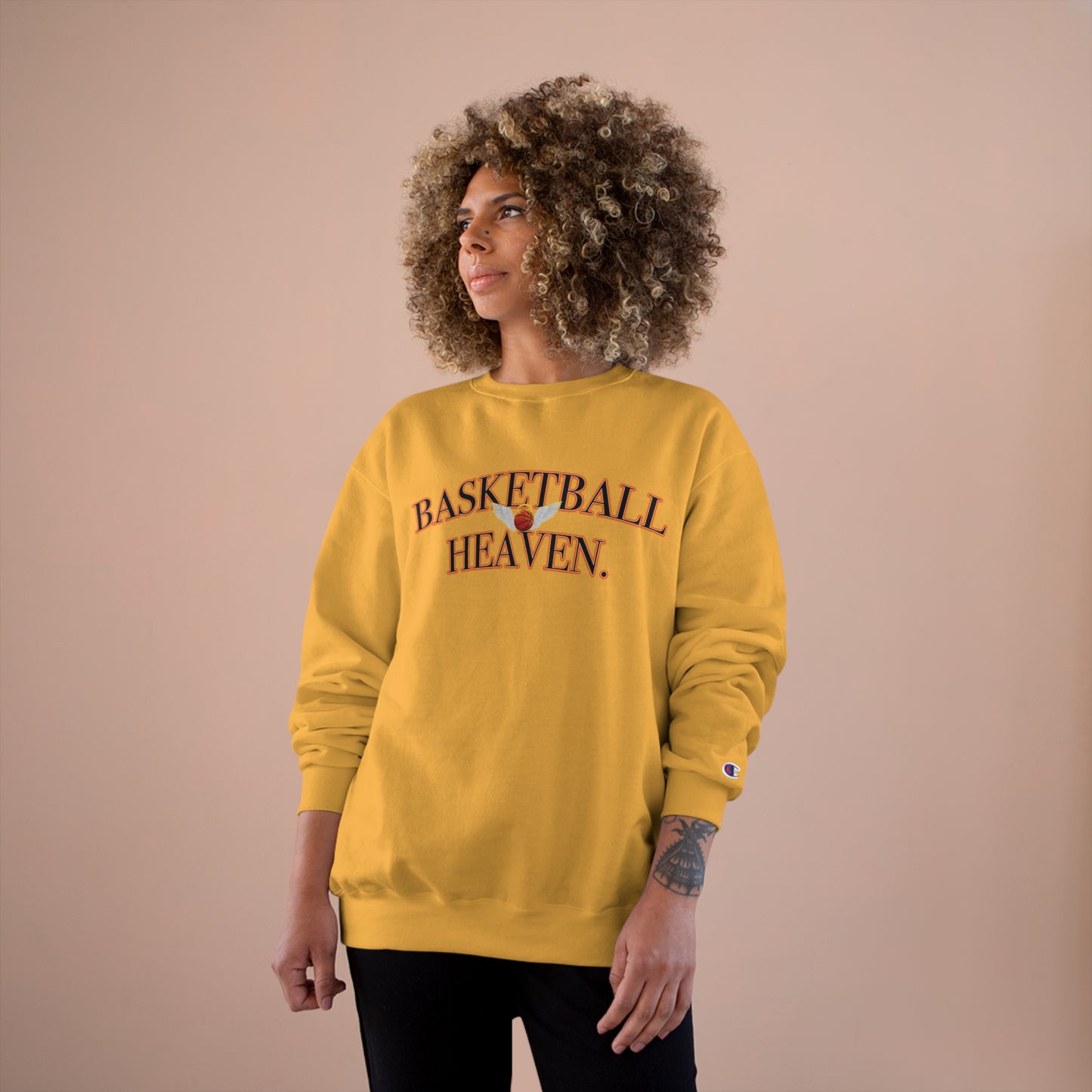 Basketball Heaven Logo Champion Sweatshirt