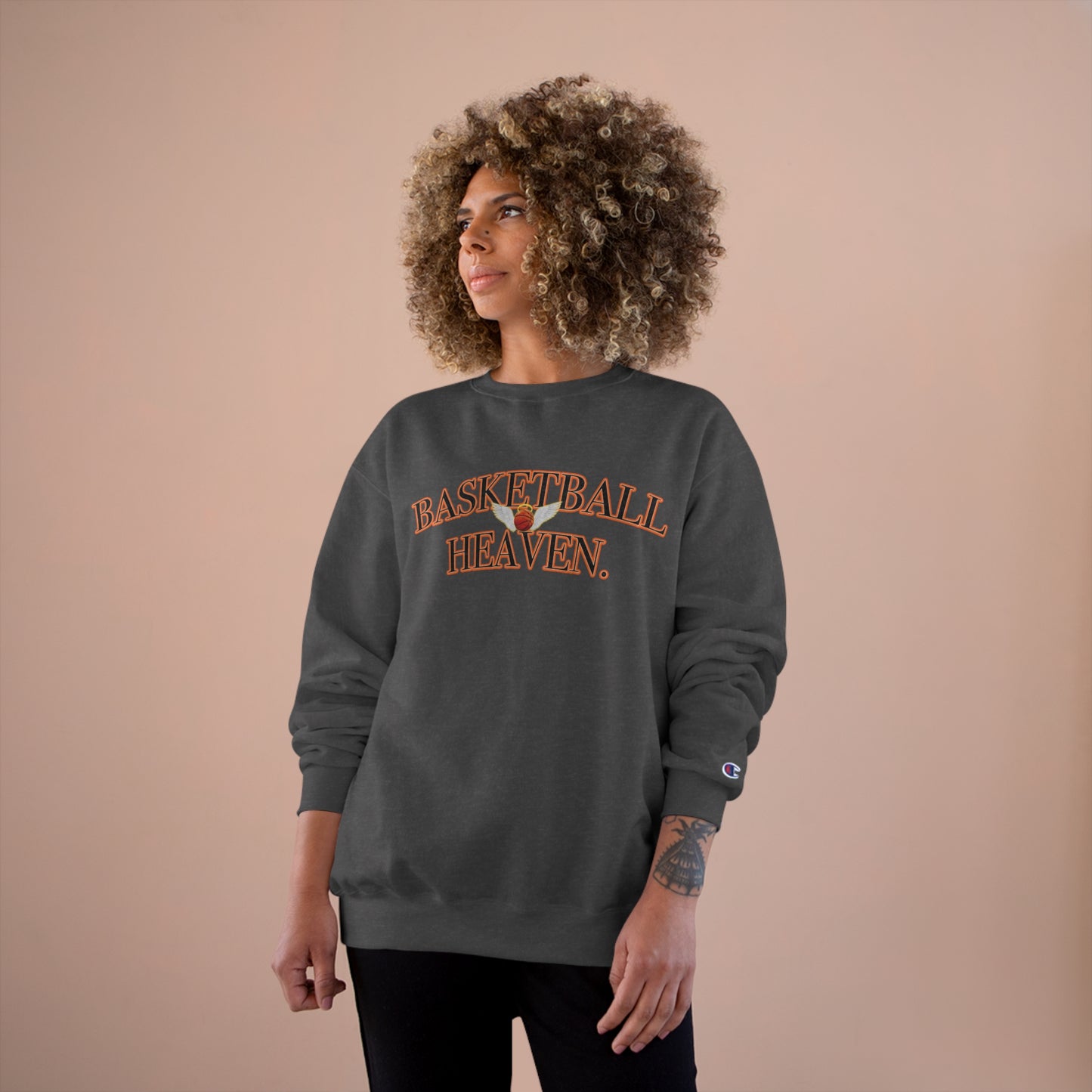 Basketball Heaven Logo Champion Sweatshirt