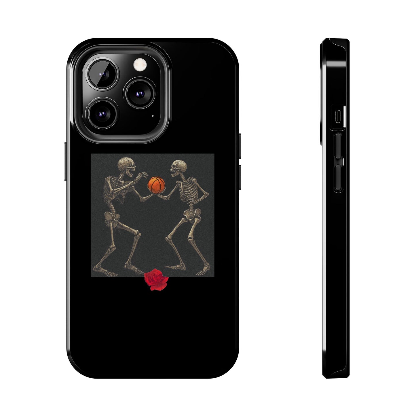 Basketball Heaven Skeleton Phone Case