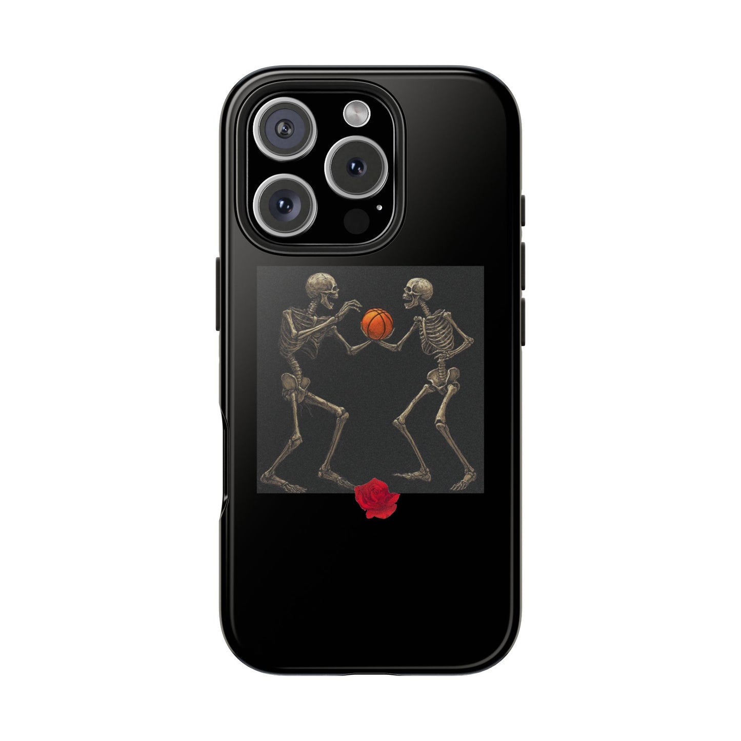 Basketball Heaven Skeleton Phone Case