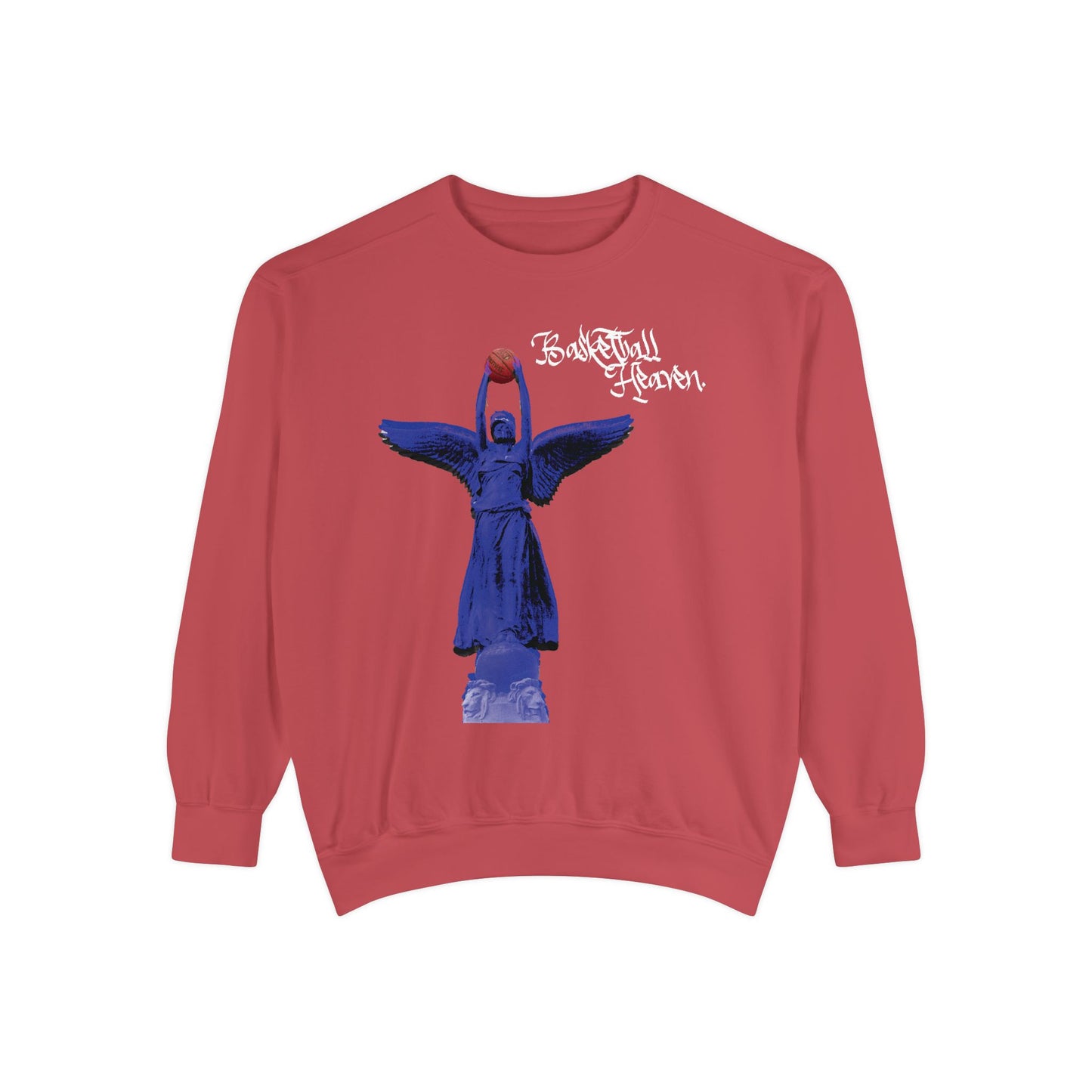 Basketball Heaven Unisex Garment-Dyed Sweatshirt