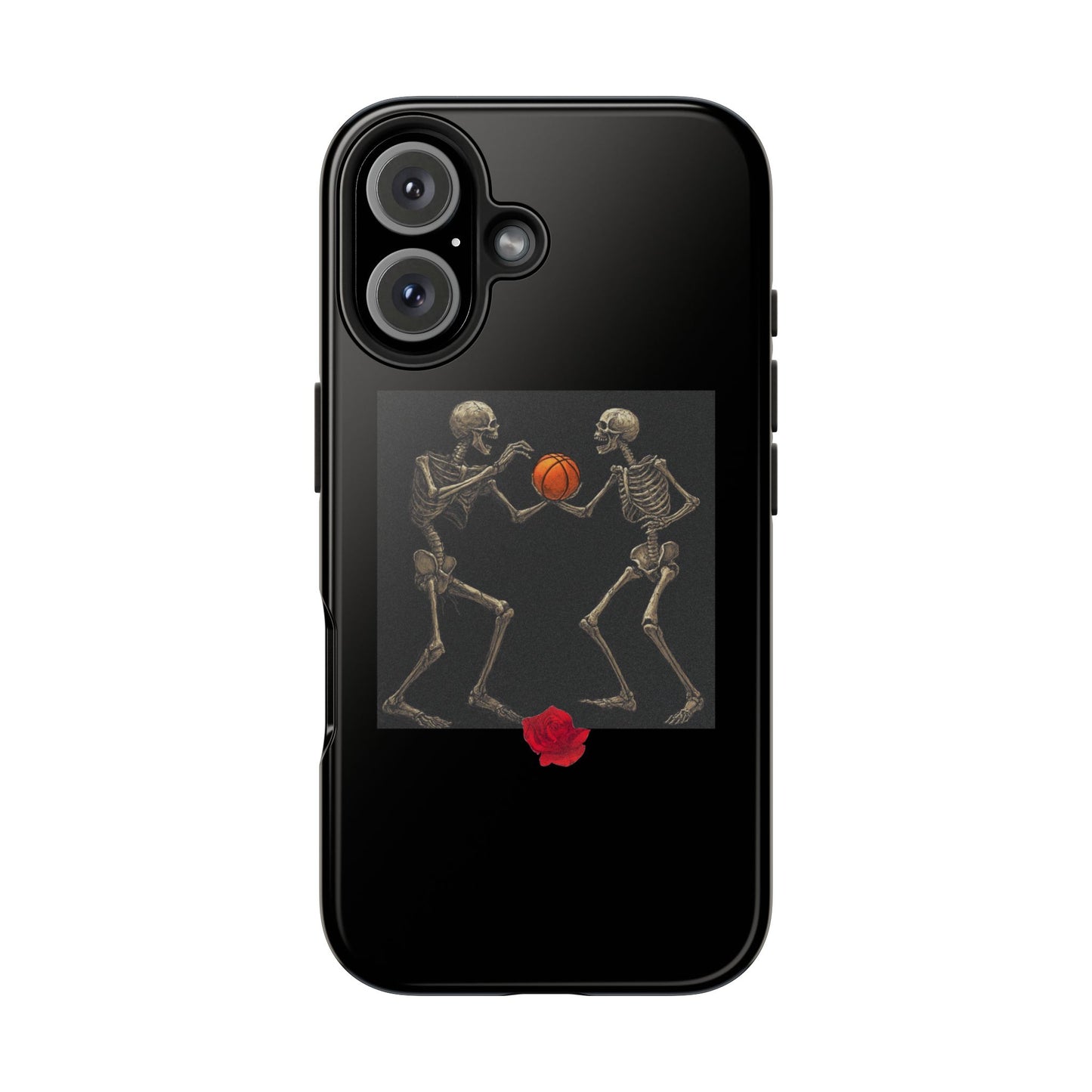 Basketball Heaven Skeleton Phone Case