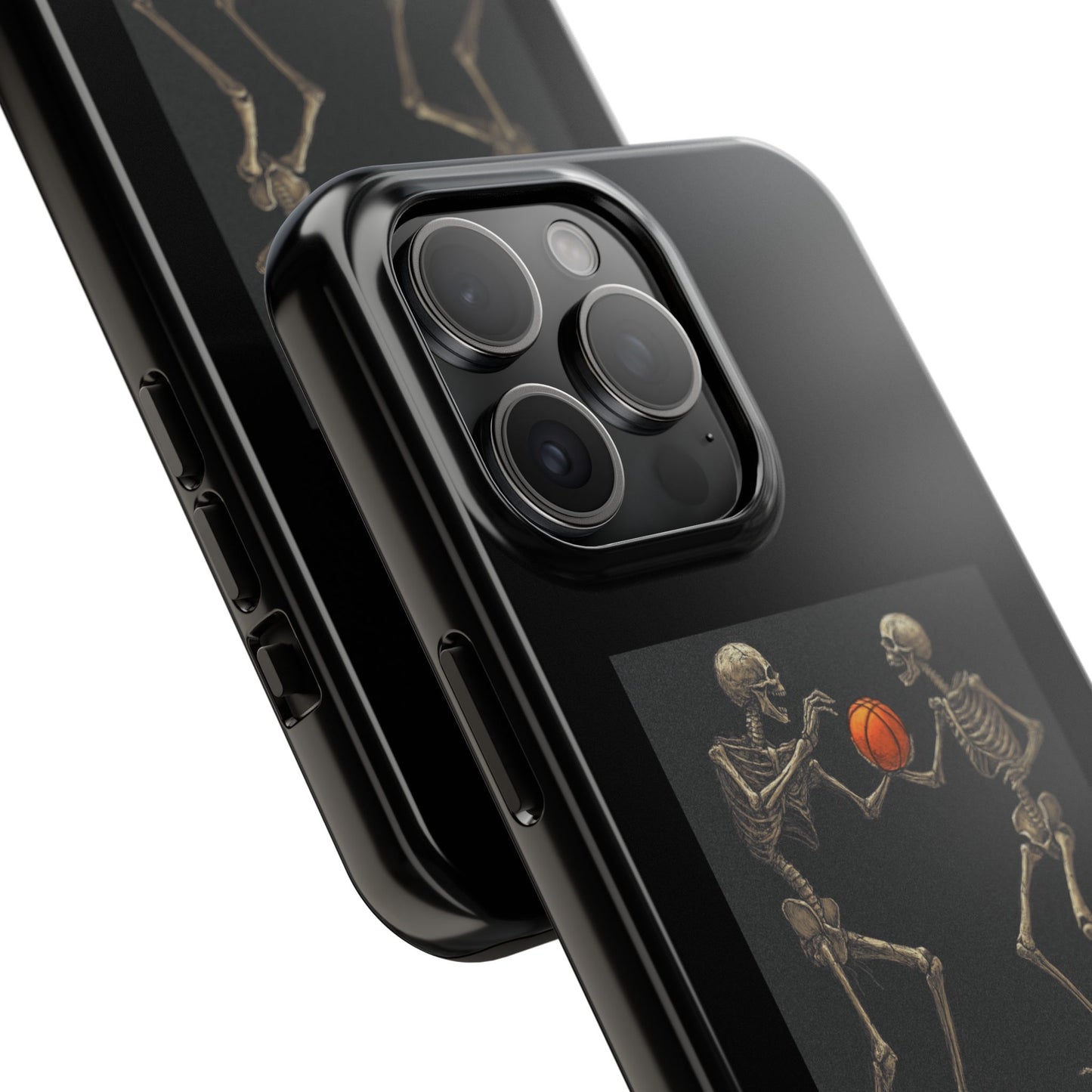 Basketball Heaven Skeleton Phone Case