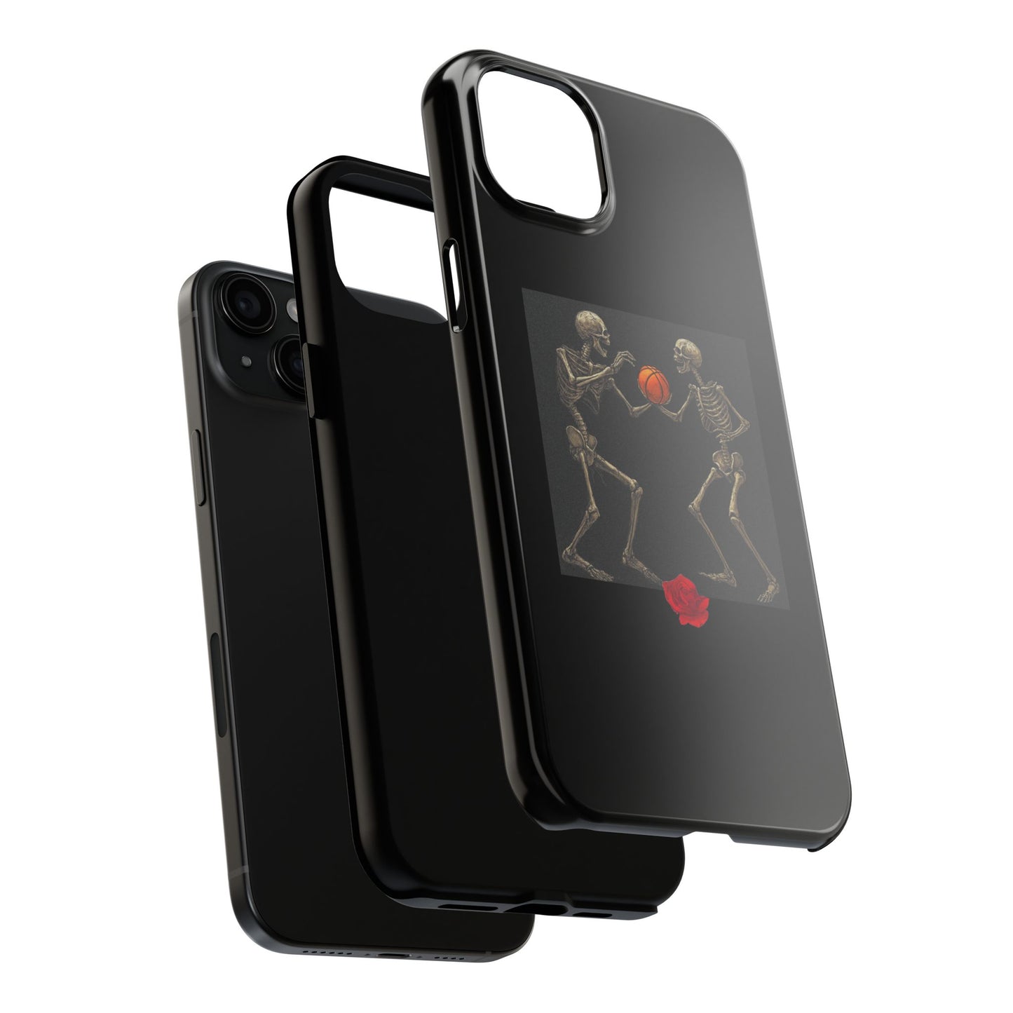 Basketball Heaven Skeleton Phone Case