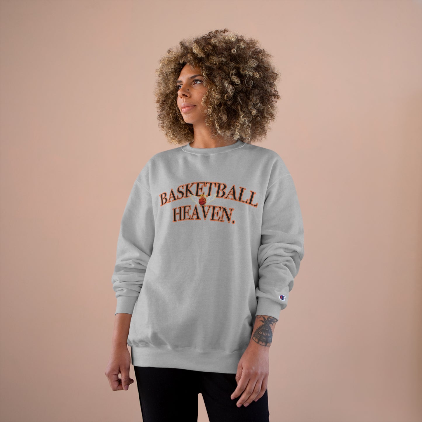 Basketball Heaven Logo Champion Sweatshirt