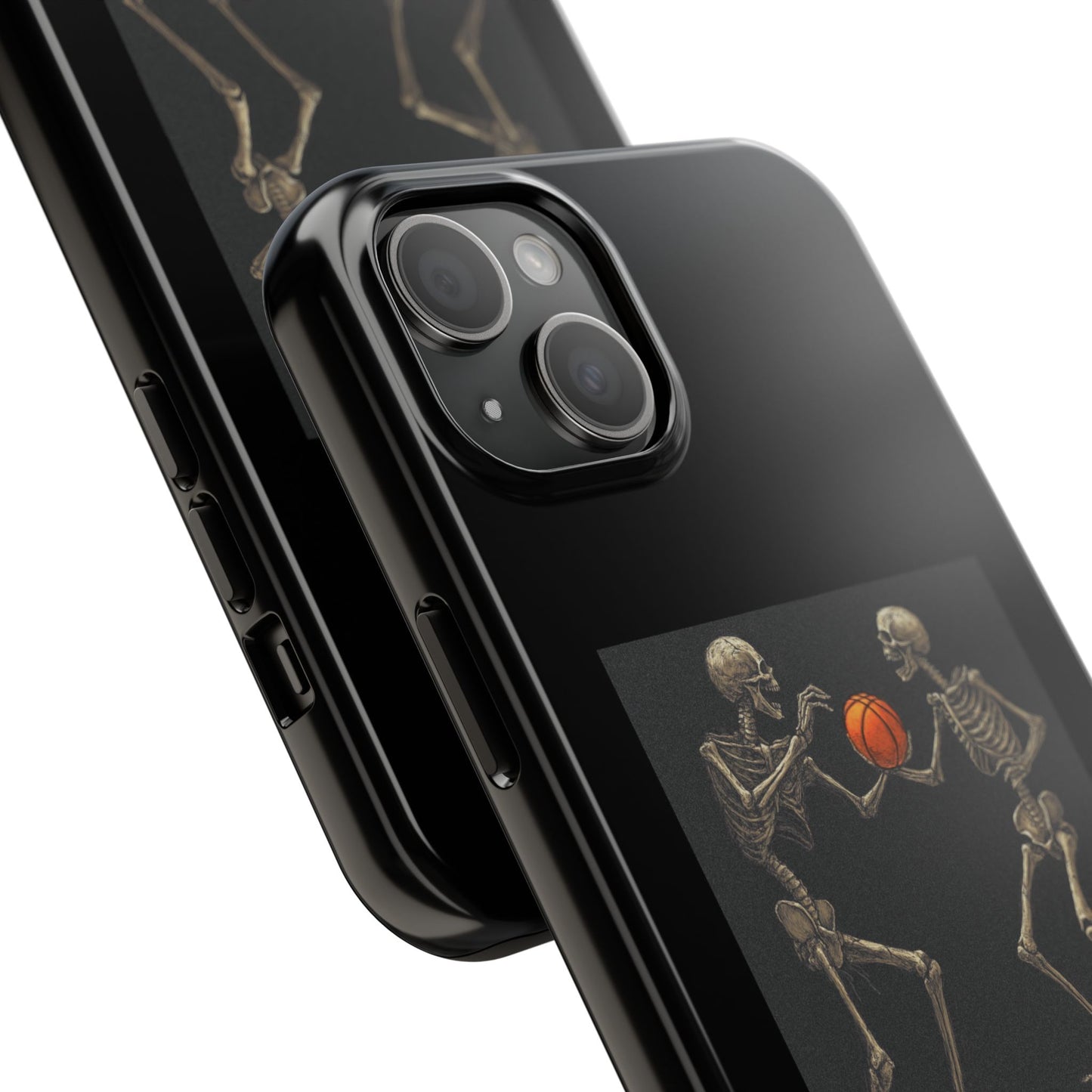 Basketball Heaven Skeleton Phone Case