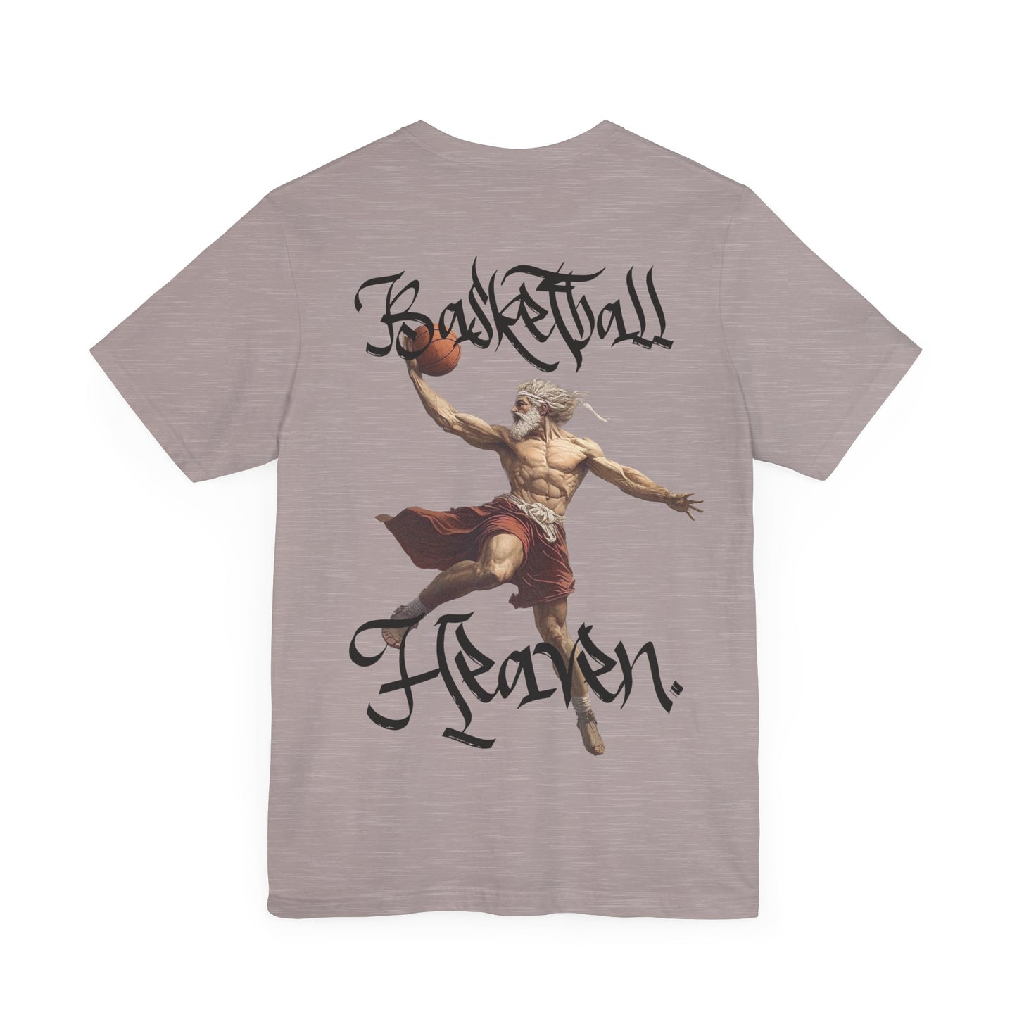 Basketball Heaven Greek God Unisex Jersey Short Sleeve Tee