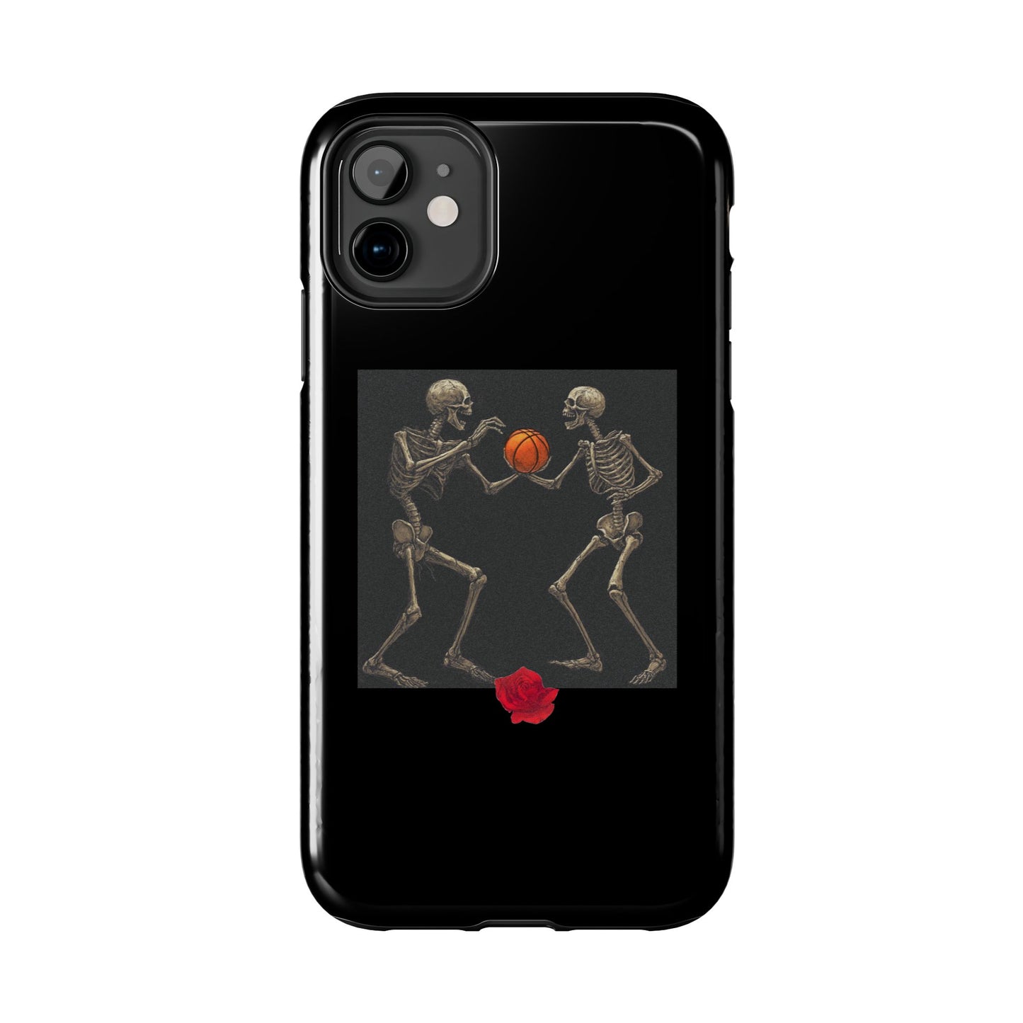 Basketball Heaven Skeleton Phone Case