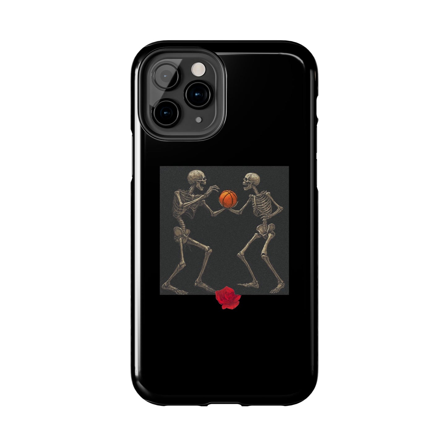 Basketball Heaven Skeleton Phone Case