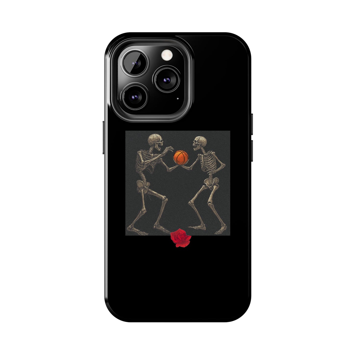 Basketball Heaven Skeleton Phone Case