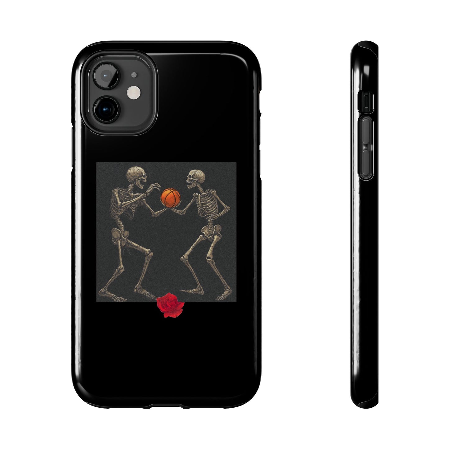 Basketball Heaven Skeleton Phone Case