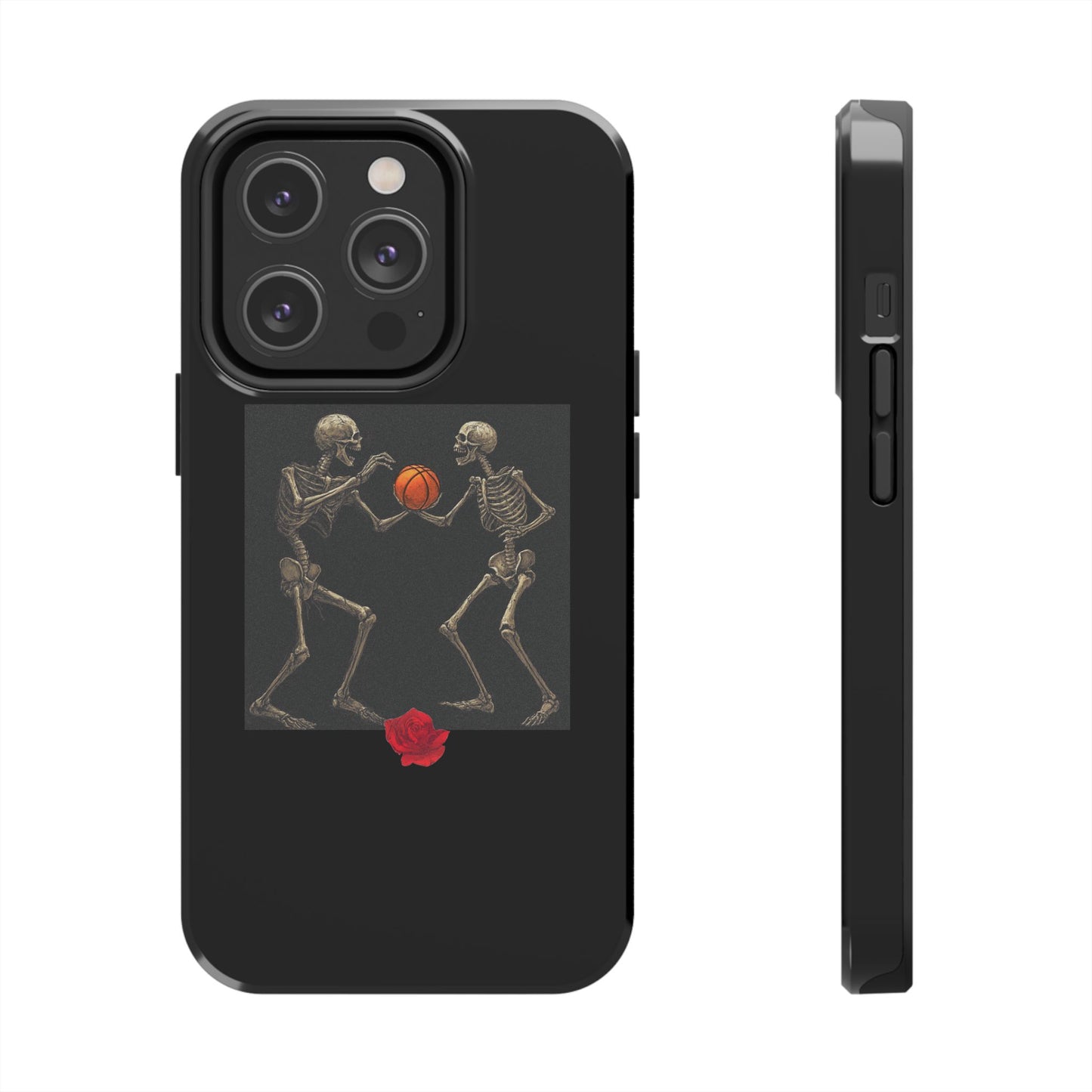 Basketball Heaven Skeleton Phone Case