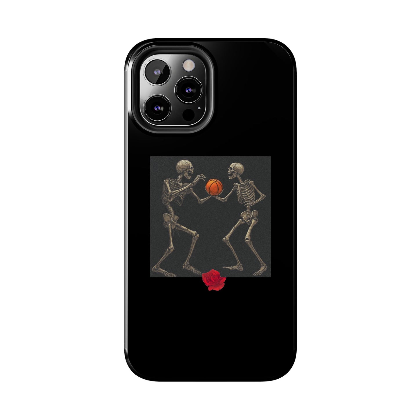 Basketball Heaven Skeleton Phone Case