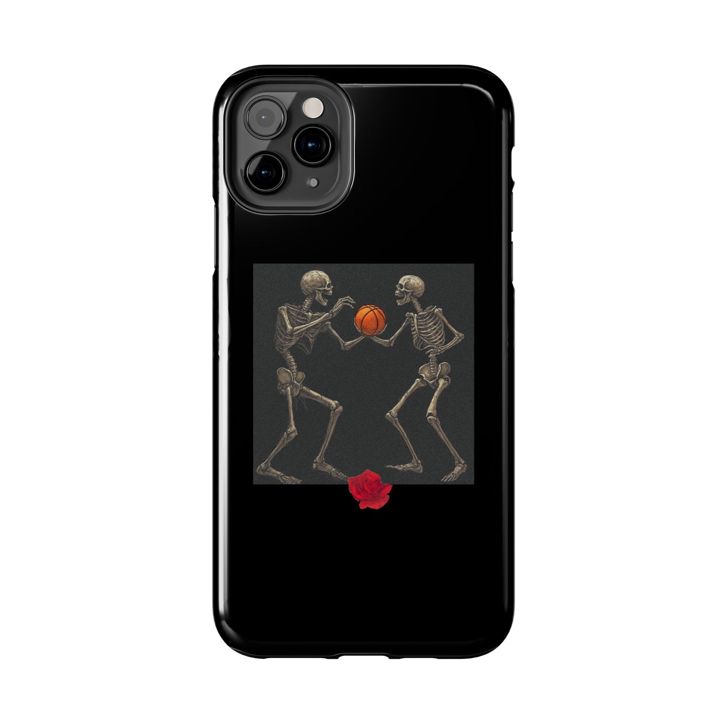 Basketball Heaven Skeleton Phone Case