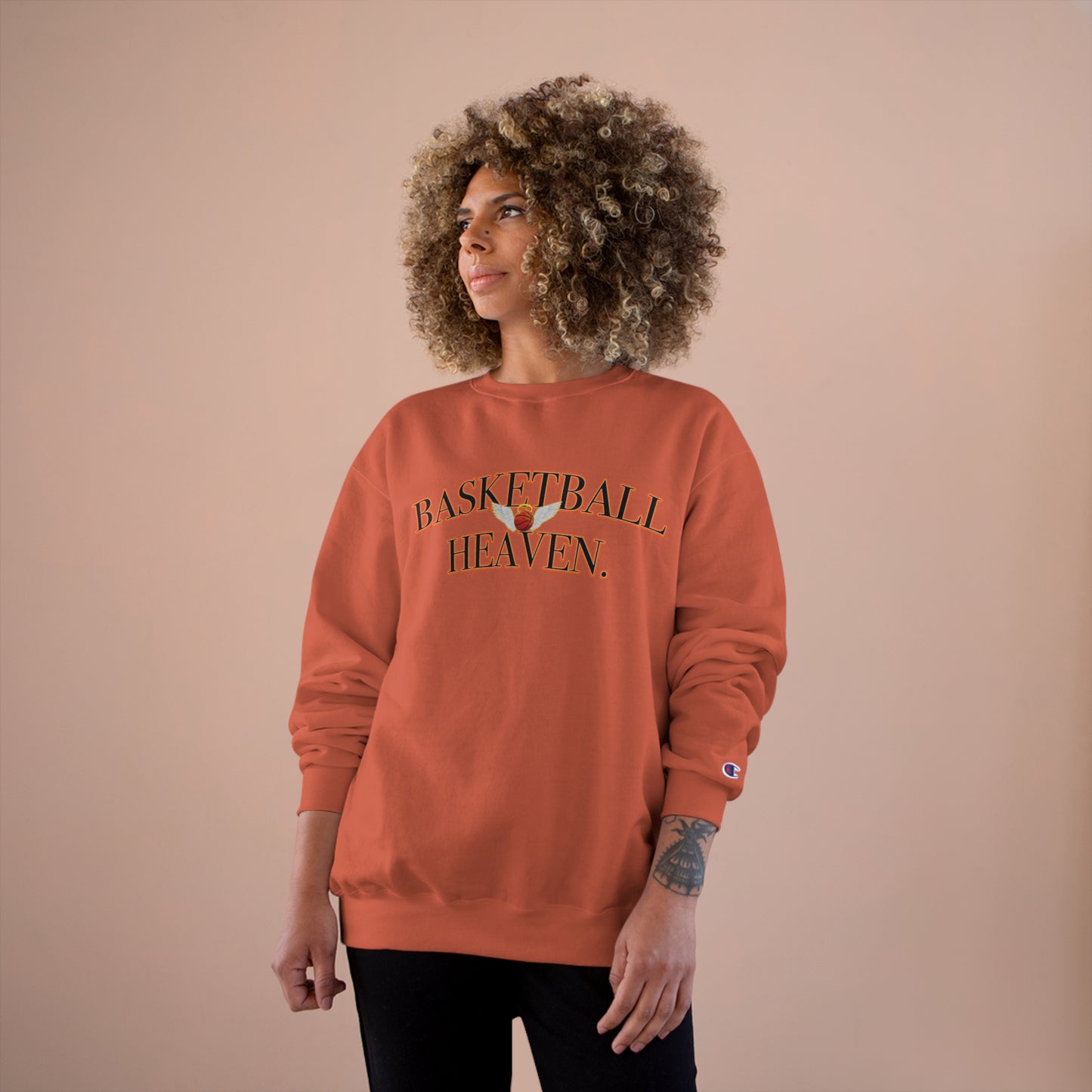 Basketball Heaven Logo Champion Sweatshirt