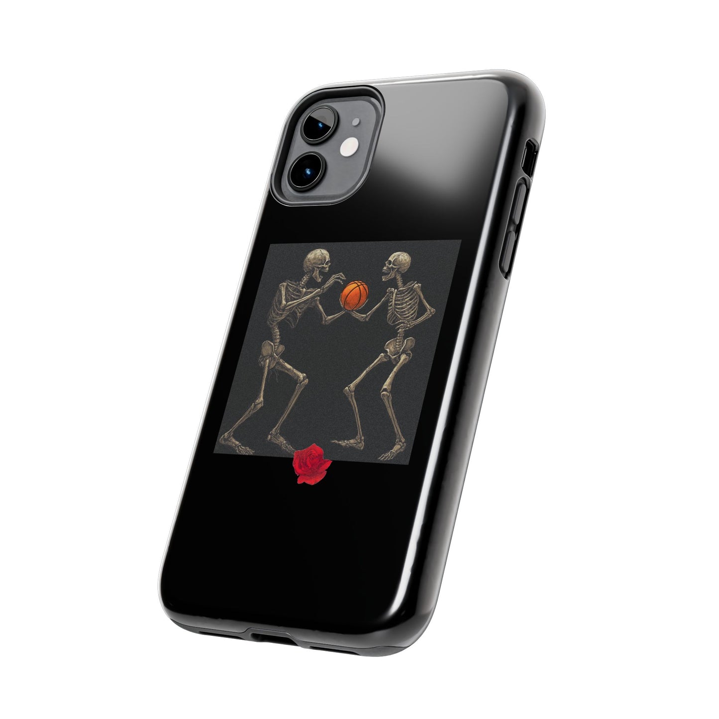 Basketball Heaven Skeleton Phone Case