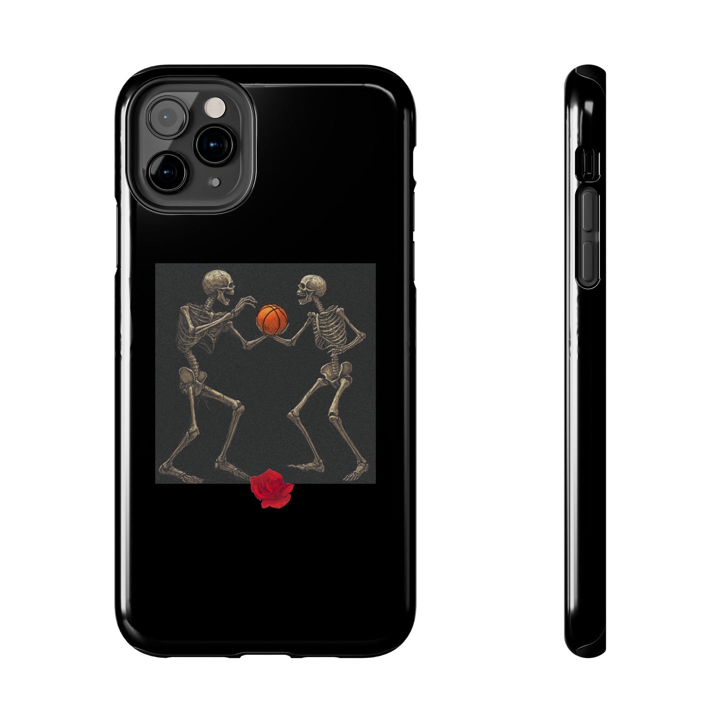 Basketball Heaven Skeleton Phone Case