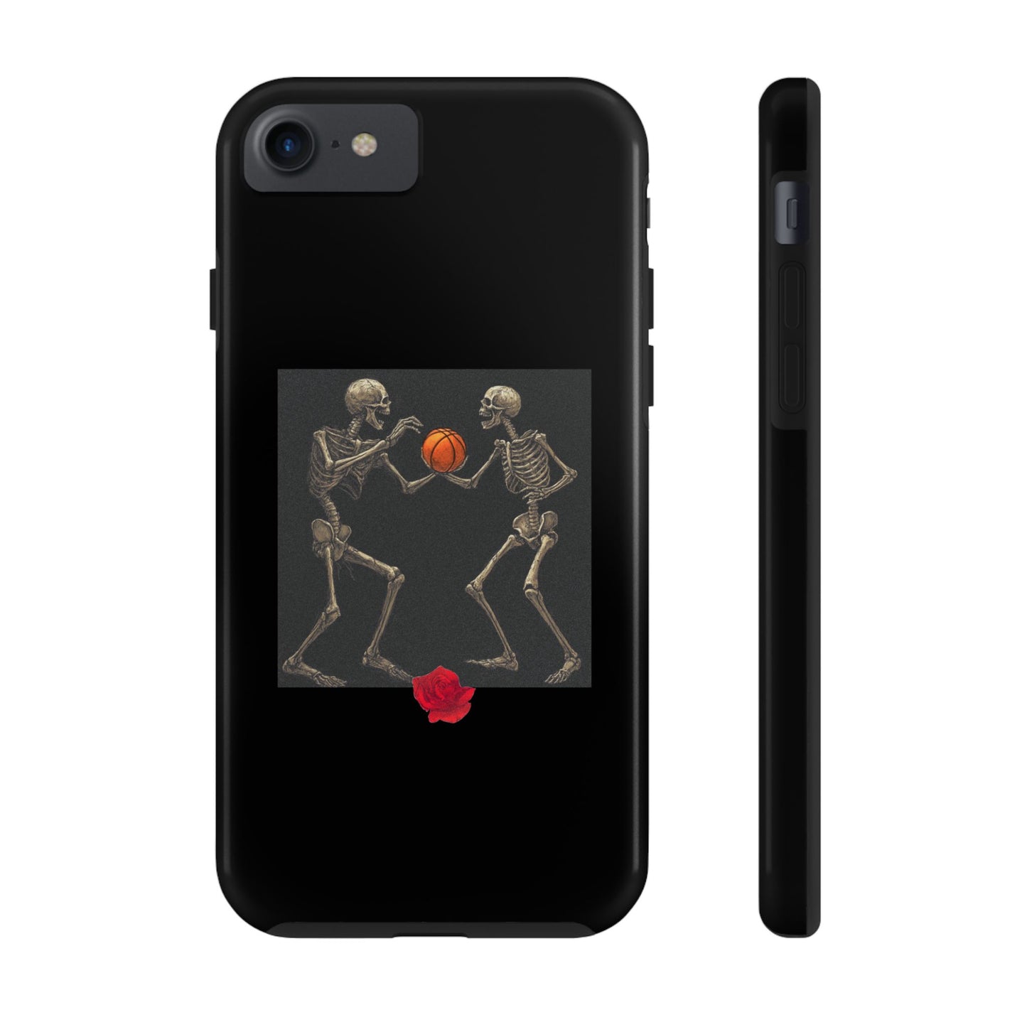 Basketball Heaven Skeleton Phone Case